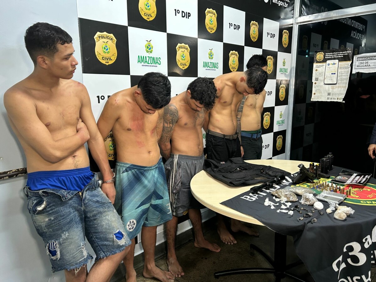 Membros da facção ‘RDA’ são presos após trocarem tiros com a Polícia no Parque 10