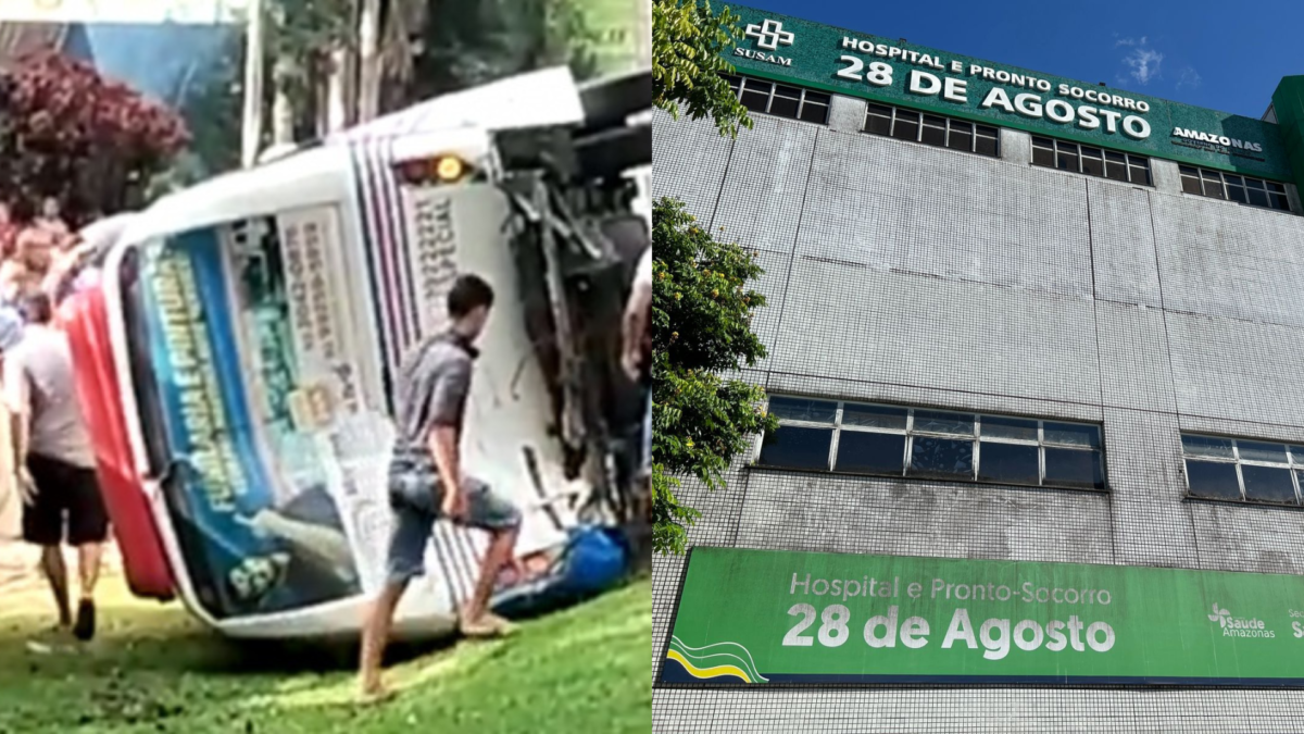 Colisão entre veículos na BR-174 deixa 11 feridos, sendo um em estado grave; veja vídeo