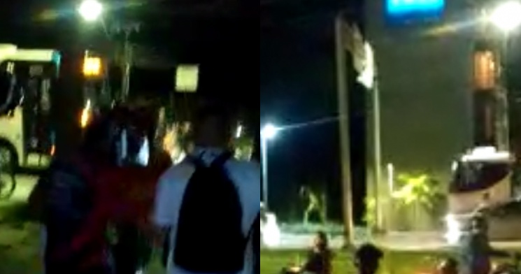 Assaltantes ousados recebem ‘corretivo’ da população na linha 550, em Manaus; veja vídeo