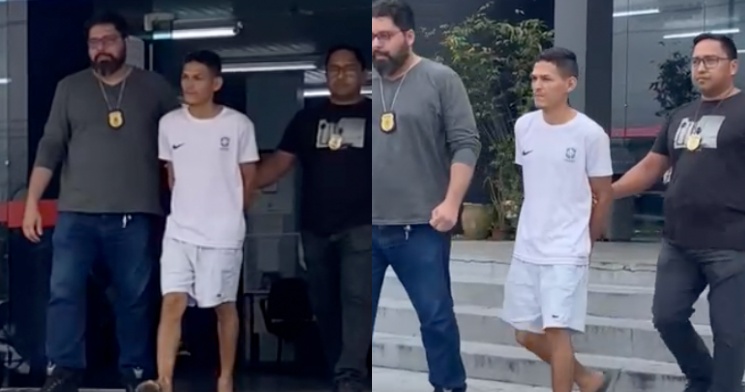 Acusado de ter matad0 homem em bar por ciúmes é preso em Manaus; veja vídeo