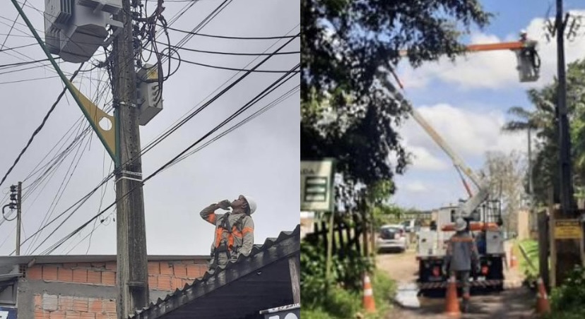 Roubo de energia: chácara e fábrica de gelo são flagradas com ‘gato’ em Manaus