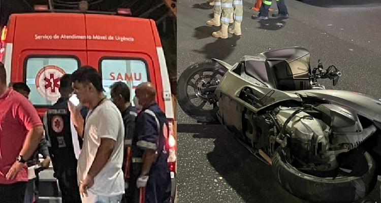 Homem morre após grave acidente de moto na avenida Efigênio Sales