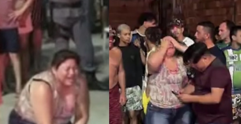 Familiares de vítimas m0rtas em ataque de facção entram em desespero com a cena do crime em Manaus; veja