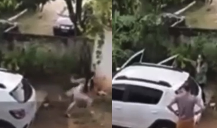 ‘Chifre impossível’: amante vira ninja enquanto mulher se arrepende de quebrar o carro do marido achando que era corna