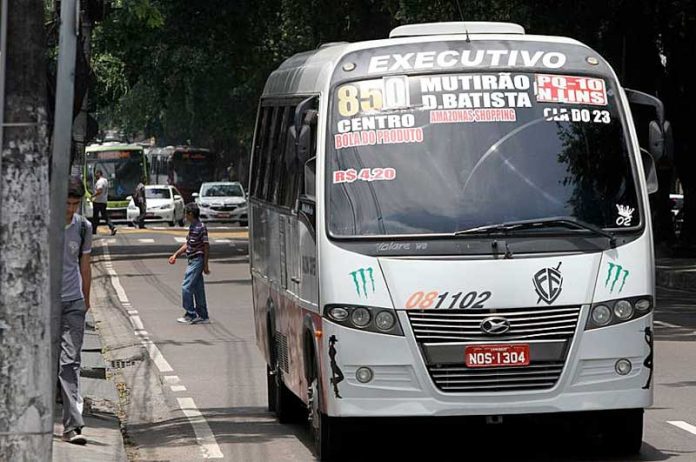 Tarifa do micro-ônibus Executivo em Manaus é reajustada para R$ 5
