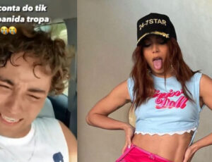 Tiktoker tem conta banida e chora após dizer que ‘brasileiras são vistas como vulgares por causa de Anitta’; veja vídeo
