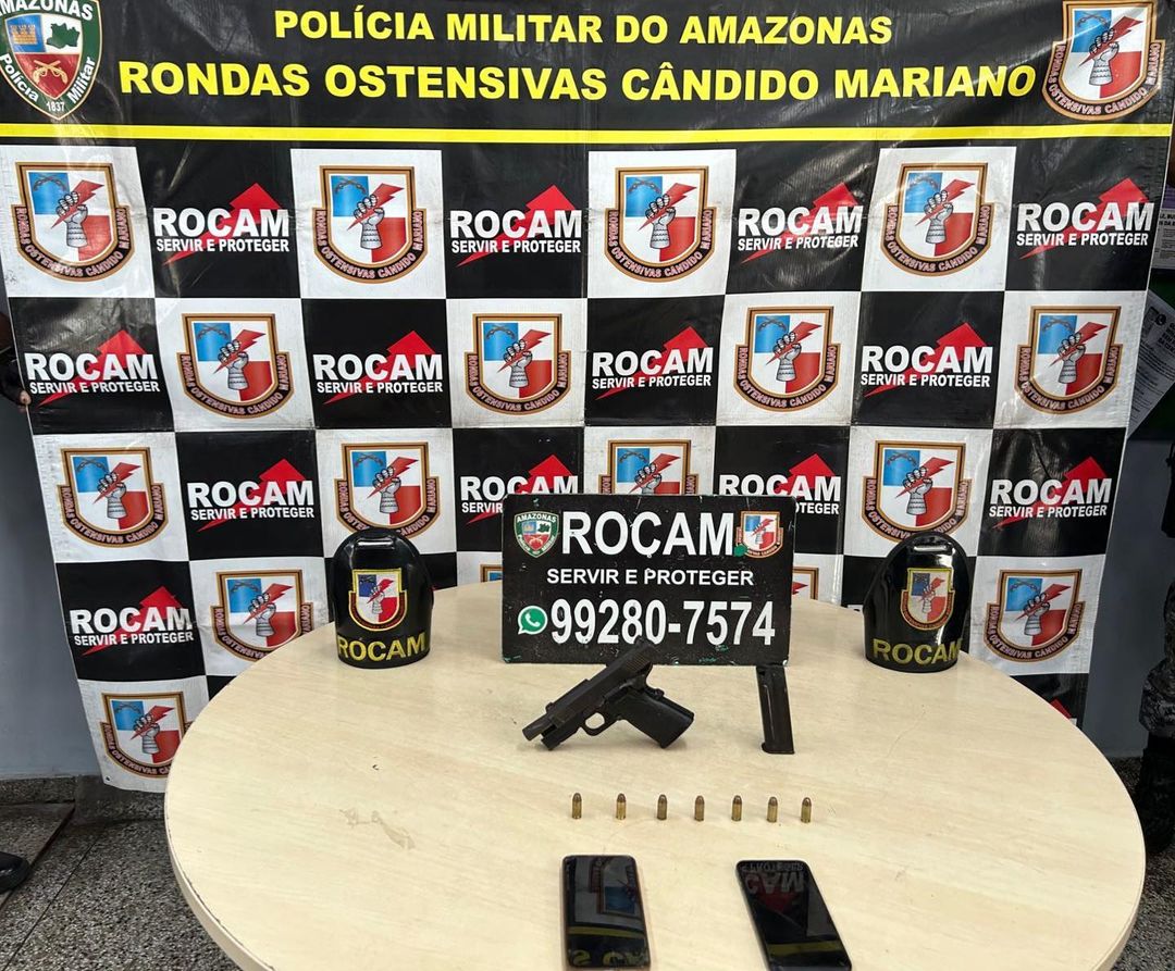 Ex-preso é capturado pela polícia em fuga após tiroteio na zona oeste de Manaus
