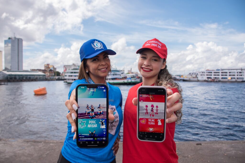 Desafios das redes sociais são dominados pelos bumbás Caprichoso e Garantido