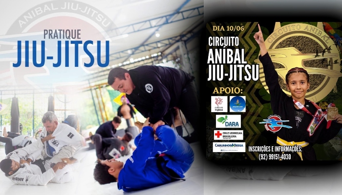 Circuito Anibal Jiu-Jitsu: inscrições para competição em Manaus estão abertas até esta quinta-feira (8)