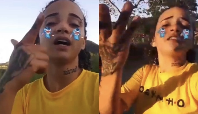 ”Vou mostrar quem é bagulho doido”: blindada promete dar um p4u em rival e acaba pedindo socorro; veja