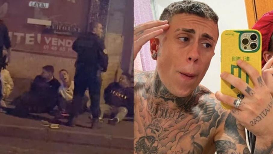 Funkeiro MC Daniel é abordado pela polícia em Paris