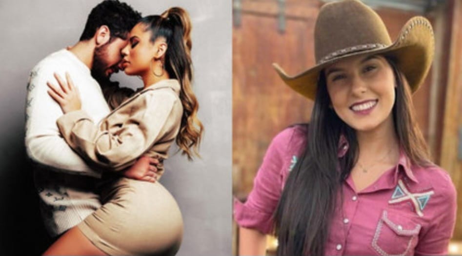 Lexa é acusada de ‘talaricar’ Ana Castela ao aparecer coladinha com Gustavo Mioto em clipe