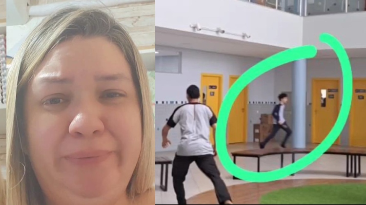 Adolescente que at4cou aluna no colégio Adventista passeia em shopping de Manaus, denuncia professora