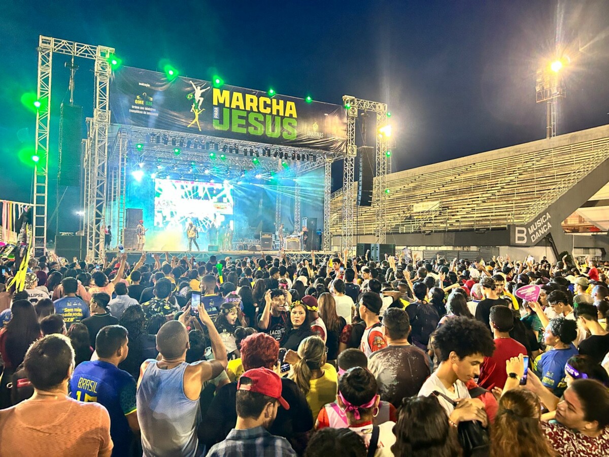 ’Marcha para Jesus 2023′ reúne meio milhão de pessoas em Manaus