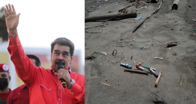 Na Venezuela, lixo hospitalar vira brinquedo para crianças