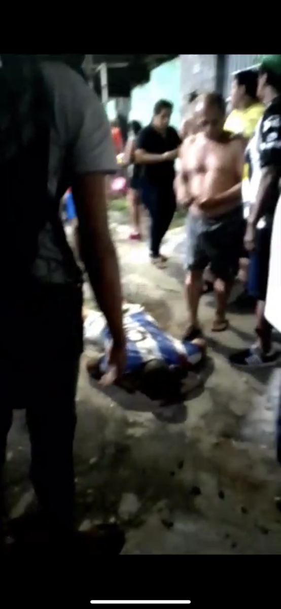 Urgente: ‘lavador de carros’ é assassinad0 na frente dos vizinhos no Santa Luzia; veja o vídeo