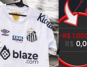 Santos 'afunda' a própria imagem após fechar contrato com a Blaze, patrocinadora máster da equipe