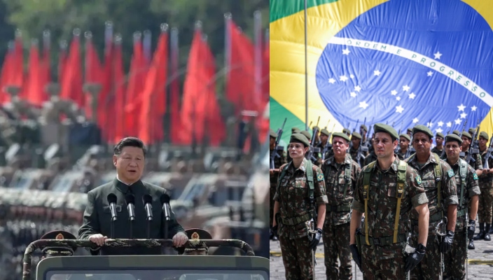 Maior site chinês debocha do Exército Brasileiro: “Brasil é bom no futebol, mas não em guerra”