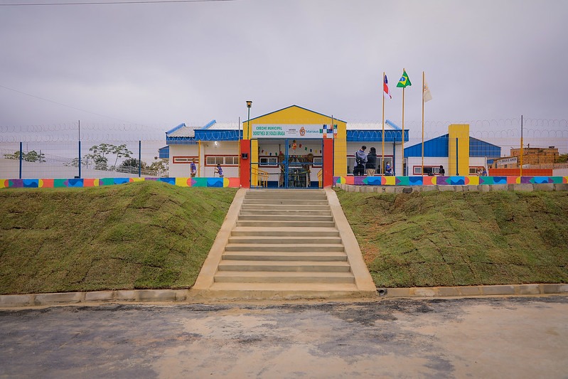 Prefeito inaugura creche municipal Dorothéa de Souza Braga, na zona Norte