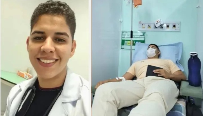 Prestes a se formar em medicina pela UFAM, jovem descobre câncer e cria vakinha para custear tratamento
