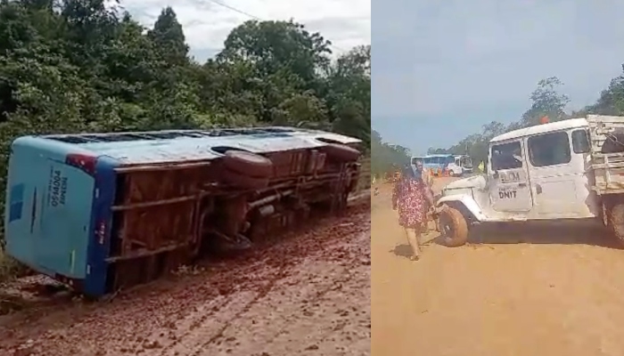 Acidente na BR-319: tombamento de ônibus entre Manaus-Humaitá mostra perigos da falta de pavimentação; veja vídeo