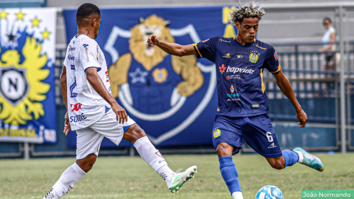 Nacional mantém liderança na Série D após empate sem gols contra o Águia de Marabá na Colina