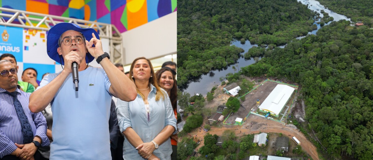 Prefeitura de Manaus inaugura escola Professor Paulo César, às margens do rio Negro