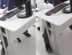 'Não sei se ele tava cheirado, chapado ou bêbado. Só sei que tava estranho', diz paciente atendida por médico afastado; veja vídeo