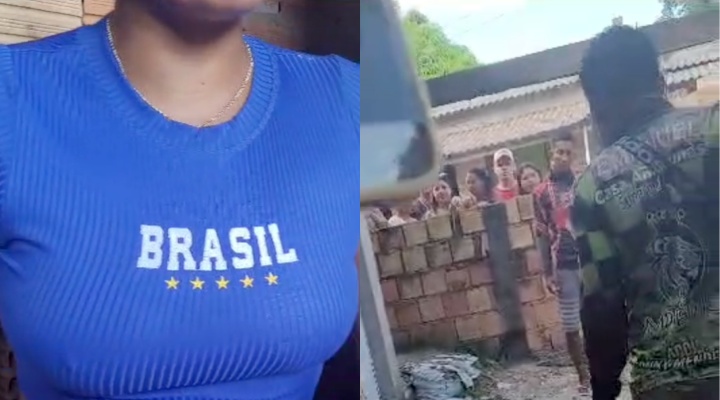 Marginal recebe ‘surr4 federal’ após invadir casa e tentar estupr4r jovens na ZL de Manaus; veja vídeo