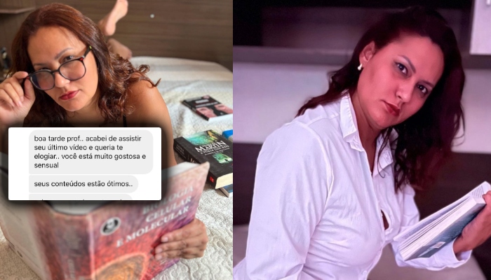 ‘Professora boazuda’ que deixou estudantes ‘babando’ com fotos no Onlyfans é denunciada por pais de alunos; veja vídeo
