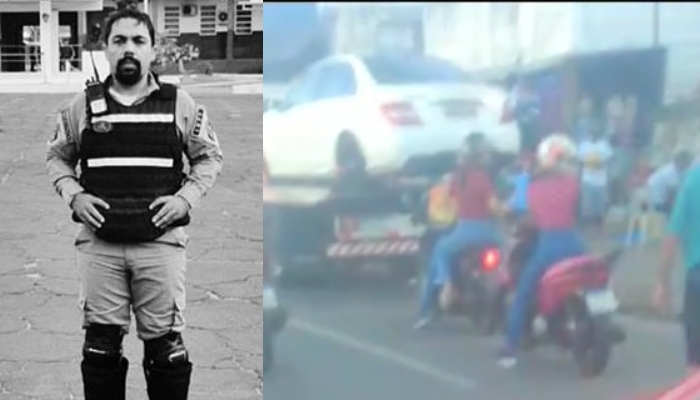 URGENTE: Agente de trânsito é execut4do com t1ro na cabeça enquanto apreendia carro de bandido; veja vídeo