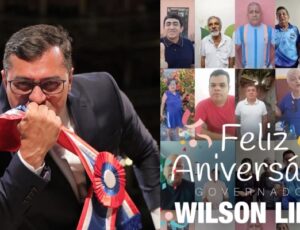 Governador Wilson Lima é homenageado pela população do Amazonas no dia do seu aniversário; veja vídeo