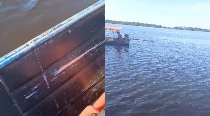 “Tá só a caveira!”: pescadores encontram c0rpo apodrecend0  no Colônia Antônio Aleixo; veja vídeos