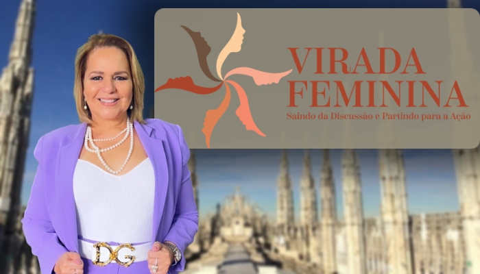 Cileide Moussallem, presidente da Virada Feminina no AM, é convidada para palestra no﻿ ‘Brazil Day 2023’ em Milão
