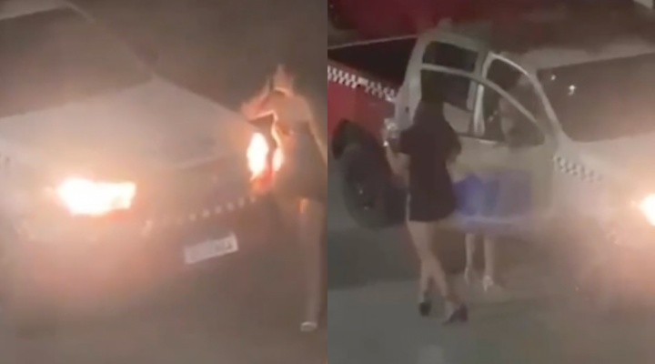 Bomba: PM é flagrado fazendo ‘barbaridades’ com duas belíssimas prostitut4s dentro da viatura; veja vídeo