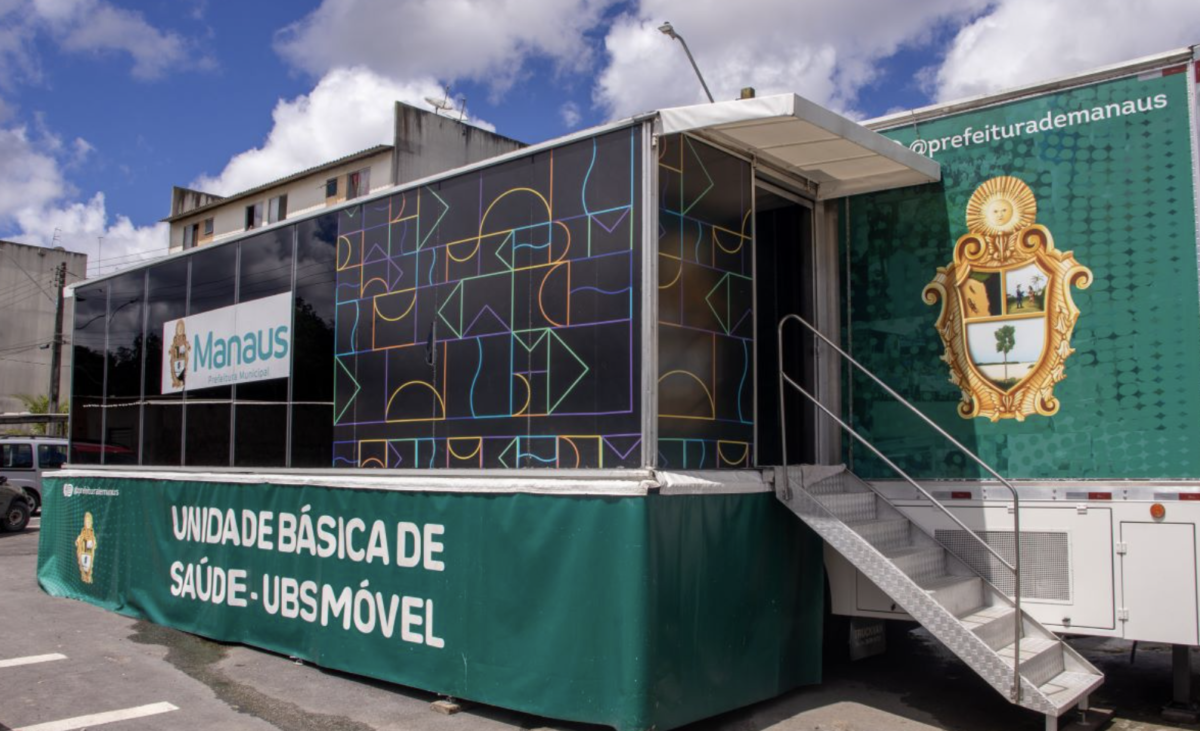 Unidades Móveis de Saúde da prefeitura ofertam atendimentos em várias zonas de Manaus