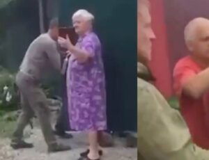 Aposentado põe f0go no vizinho e cr4va arpão em pesc0ço de mulher após descobrirem que ele fazia "gato"; veja vídeo