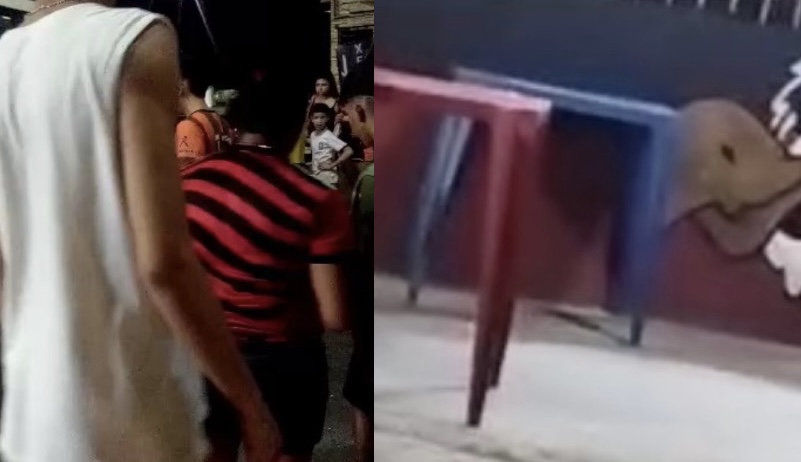 Urgente: justiceiro mat4 assaltante que estava fazendo a limpa durante jogo do flamengo em bares de Manaus