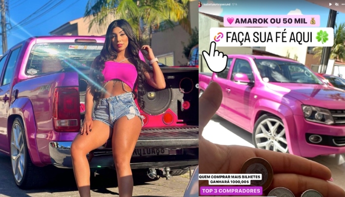 BOMBA: Isabelly Aurora também é alvo da Polícia Civil que investiga venda de rifas ilegais e sorteios fraudulentos