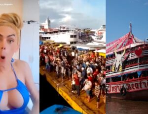 "QUE ÓDIO", desabafa Marimar Rios após ser deixada para trás por amiga que prometeu viagem à Parintins; veja vídeo