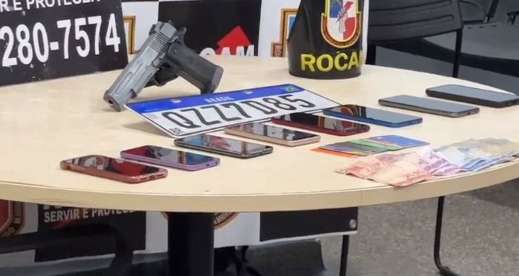 Assalt4ntes são presos após realizarem arrastões em Manaus