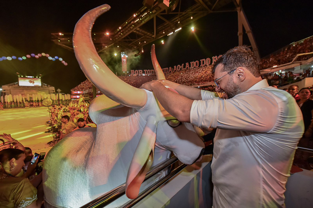 Wilson Lima destaca mais uma vez que o Festival de Parintins está ‘em outro patamar’