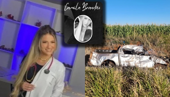 Tragédia: linda jovem estudante de medicina morre após capotar Hilux; veja