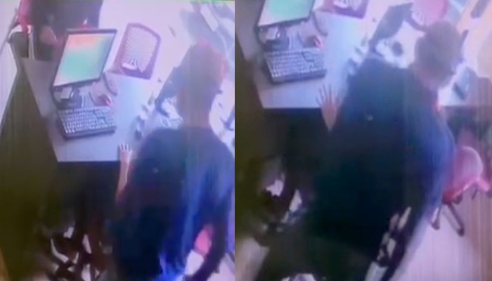 Veja momento em que assaltantes ameaçam assass1nar alunos de autoescola no bairro Chapada