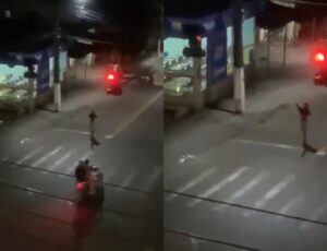 Dono de lanchonete implora por socorro após levar t1ro no r0sto durante assalto em Coari; veja vídeo