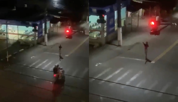 Dono de lanchonete implora por socorro após levar t1ro no r0sto durante assalto em Coari; veja vídeo
