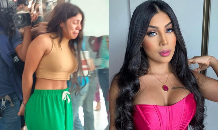 Aos prantos e morrendo de vergonha, Isabelly Aurora chega na delegacia após ser presa pela Polícia Civil; veja vídeo