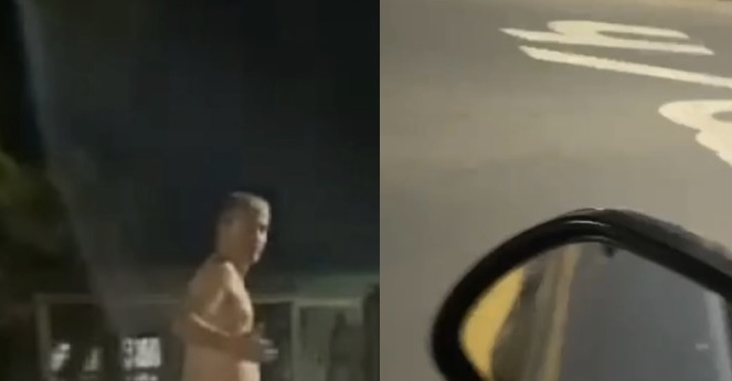 Marido descobre que é corno e faz ‘Ricardão’ correr pelad0 na rua sob ameaça de bal4; veja o vídeo