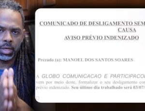 Manoel Soares desmente boatos de assédio e mostra carta de demissão: "sem justa causa"; veja vídeo