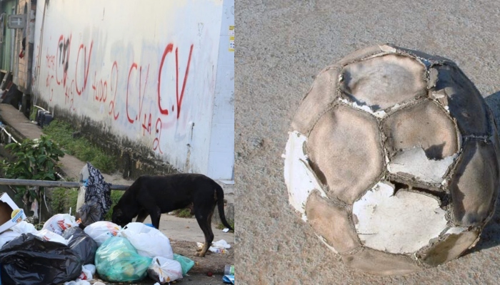 Facção na Compensa substitui bola de futebol por c4beça de rival; veja vídeo